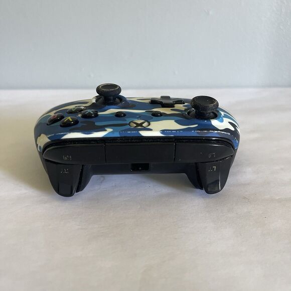 Microsoft Xbox One Power A Wired Controller Night Cloud Camouflage No Cord - Picture 5 of 9